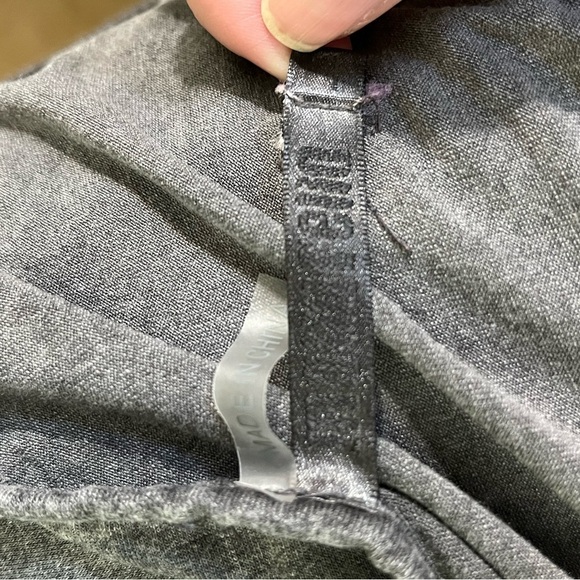 Mollo Rello Boho Handcrafted charcoal sheath dress size Large Crochet Summer - Picture 5 of 7